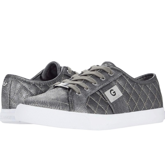 GUESS Women's Loven Gray Sneaker - Picture 11 of 11